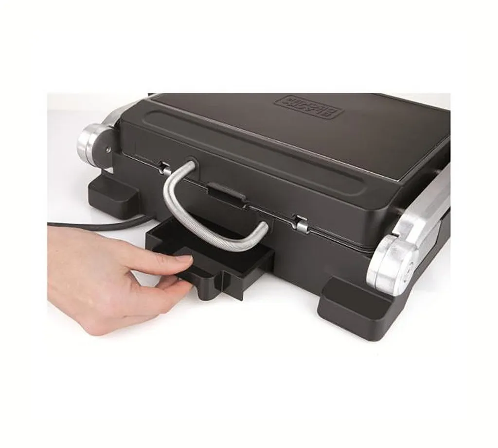 Gril de contact électrique multi-usage BXGR2000E pour viandes et paninis