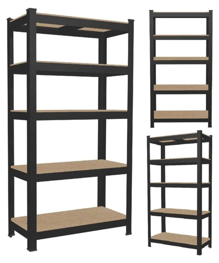 Deco4Home Scaffalatura | 5 livelli | 180x90x30 cm | Portata Immagine del prodotto 