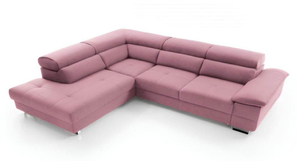 Design Schlafsofa mit Bettfunktion Bettkasten Sofa Polster Eck Sofas Couch Ecke