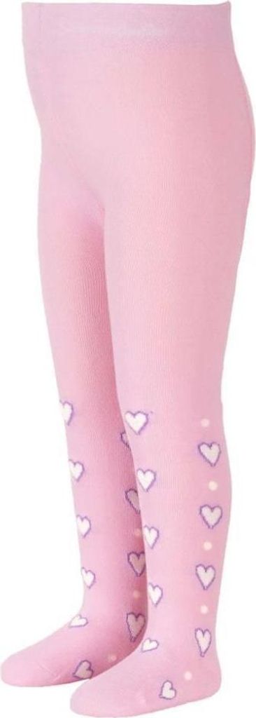 Sterntaler Strumpfhose mit Motiv Herzen rosa 68