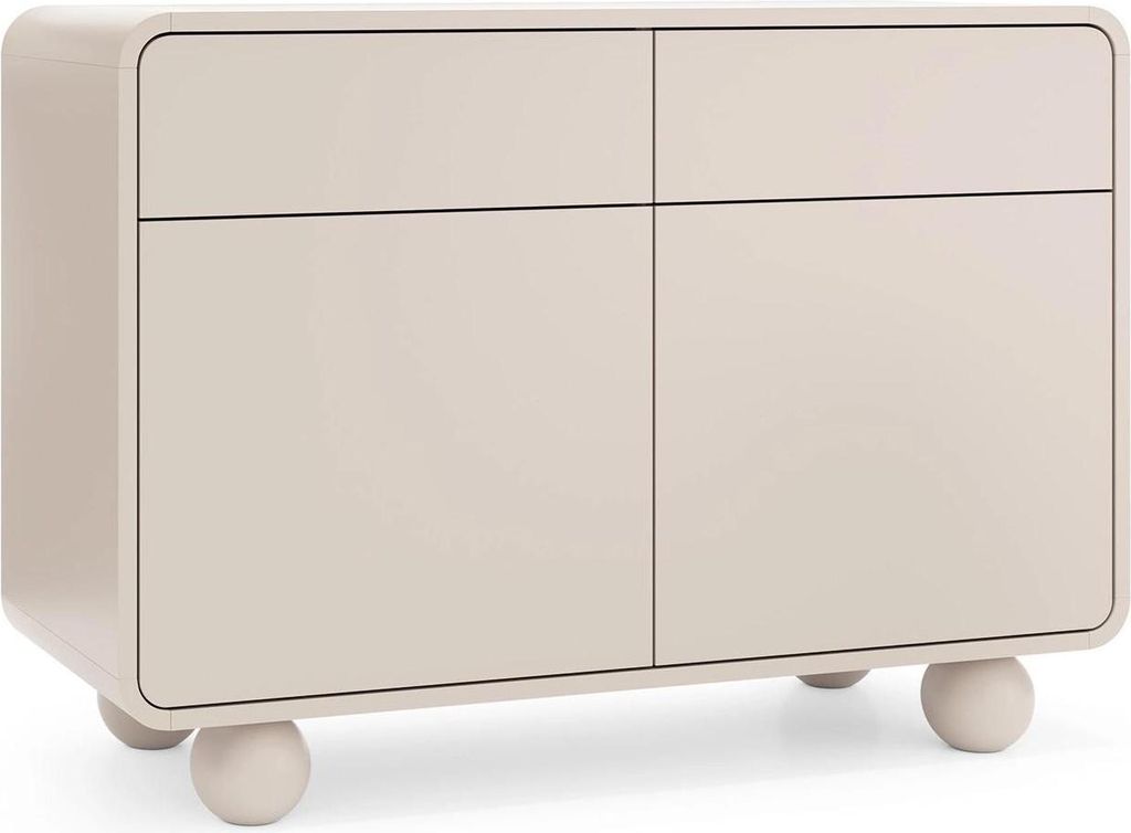 Orion Kommode 108 cm in Kaschmir mit Schubladen, Produktbild 