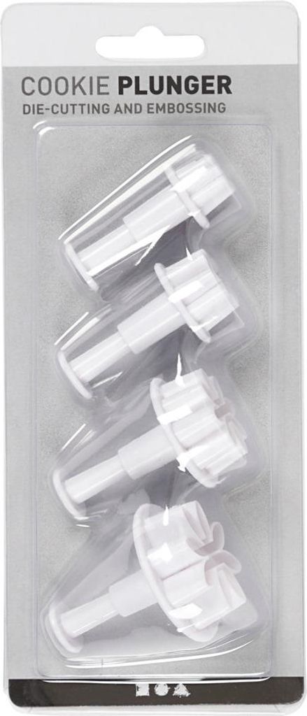 Creativ Company 782873, Weiß, Kunststoff, Metall, 2,3 cm, Produktbild 