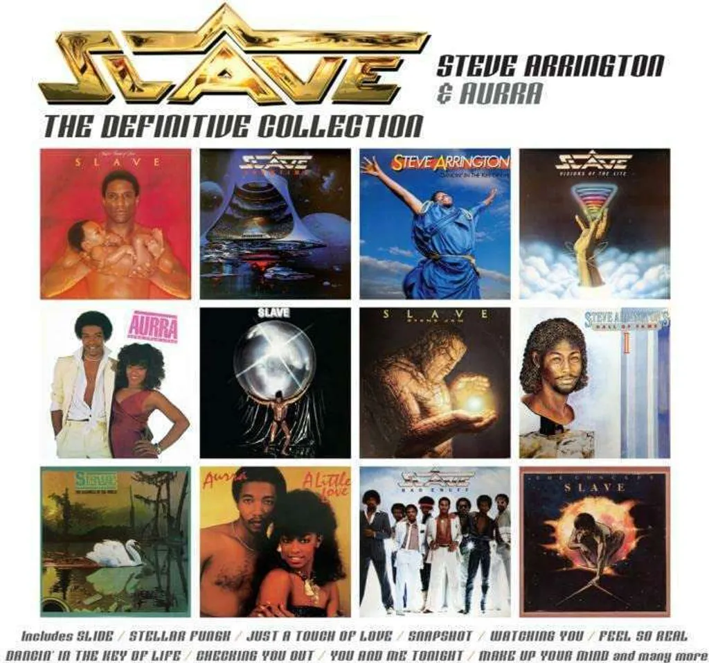 Musique de soirée funk Steve Arrington Aurra intégrale CD pour deejay