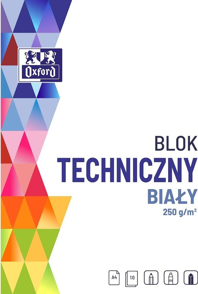 Oxford Technical Block A4 10K 250G Weiß 400093199