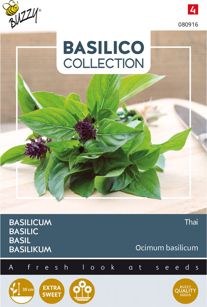 Buzzy Basilikum Thai Samen - Ca. 1,5 gr | Buzzy_080916