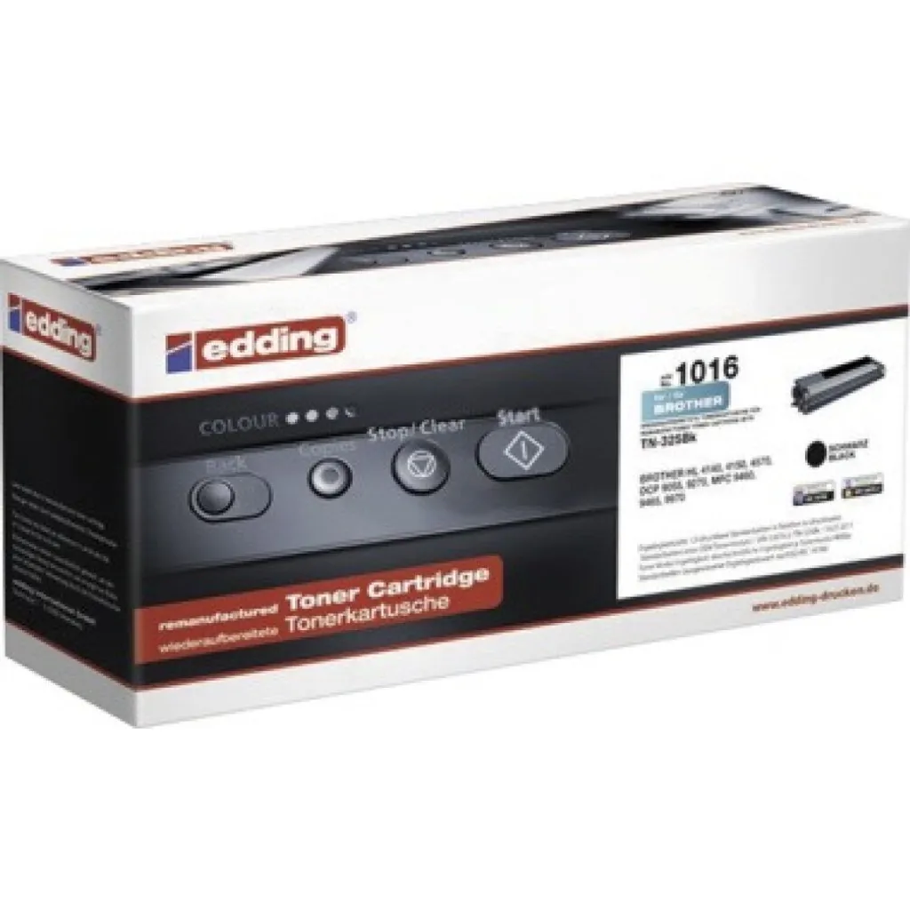 Edding EDD-1016 Toner Compatibile Nero 18-1016 per Brother TN-325Bk