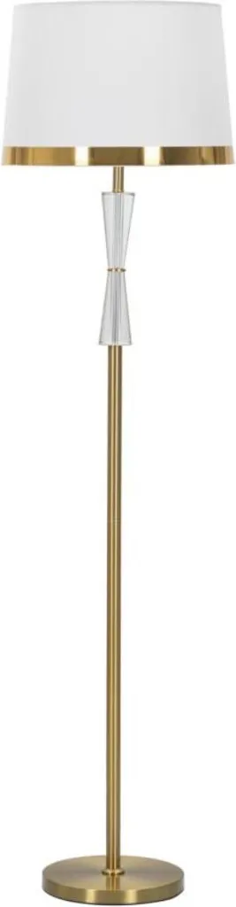 Lampadaire or et cristal FURNLUX 40x153cm pour un salon chic et luxe