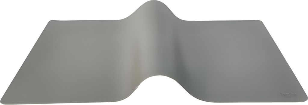 helit Schreibunterlage "the flat mat" 600 x 350 mm grau