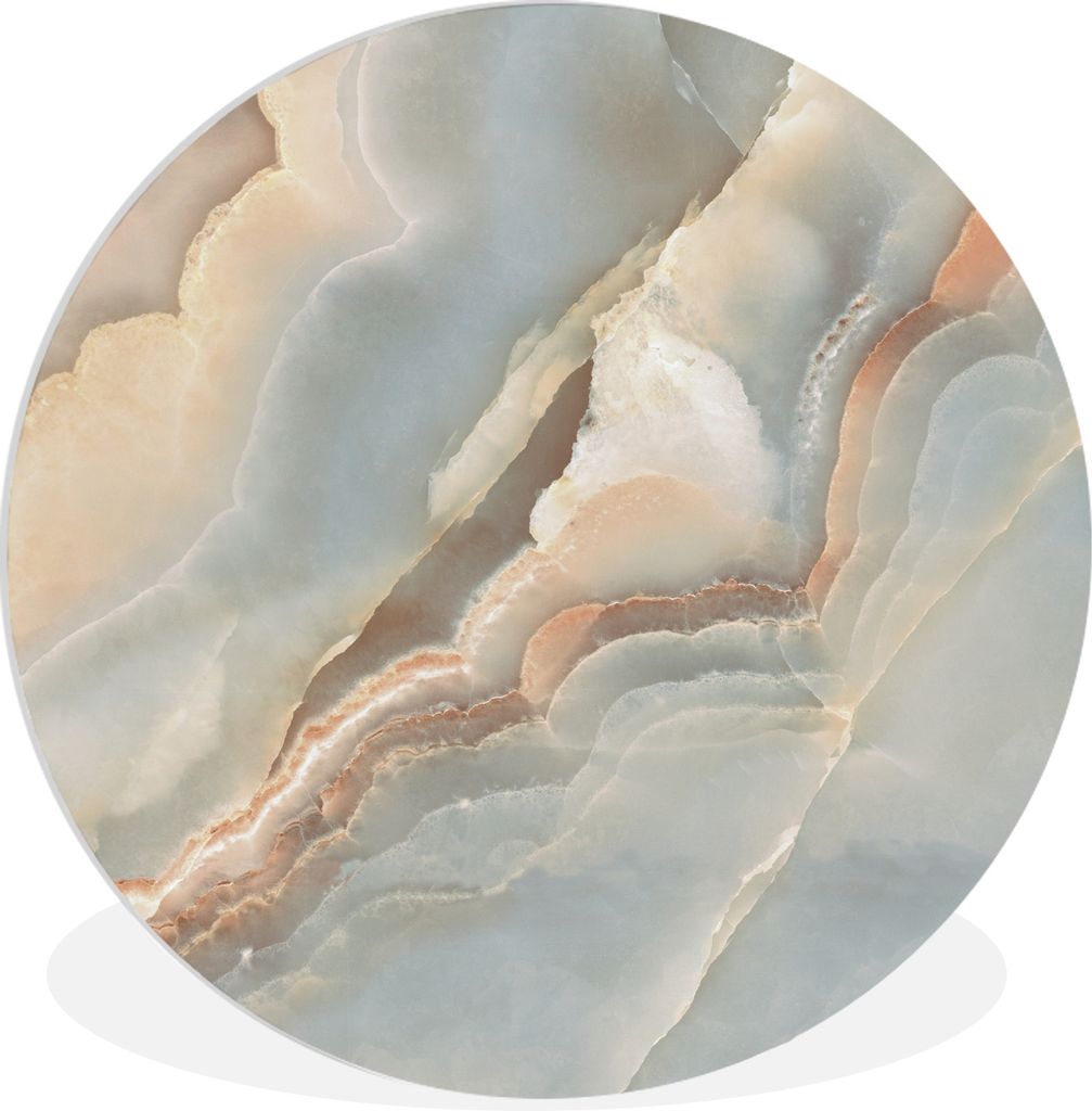 MuchoWow - Schlafzimmer - Bilder - Der Kreis - Kunst für die Wohnung - Plastik - Kunstdruck - Wandbild