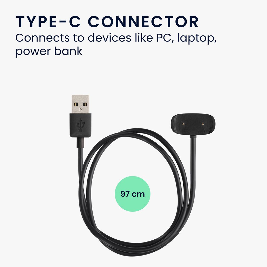 kwmobile USB C Ladekabel kompatibel mit Huami Amazfit GTR Produktbild 2