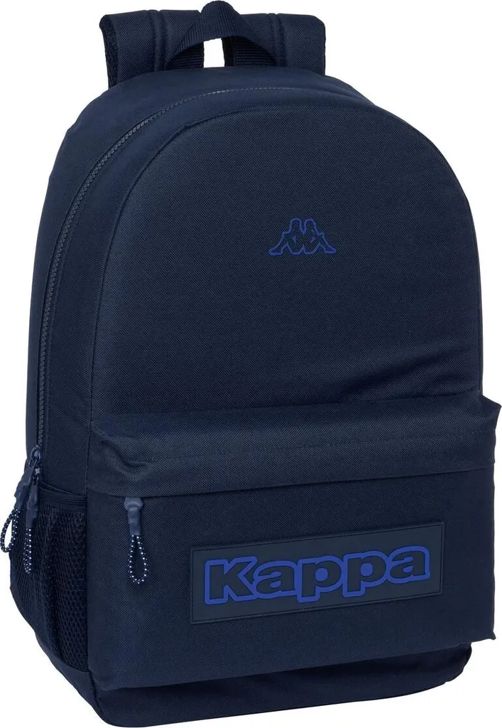 Sac à Dos Kappa Durable Bleu Marine 46cm - Rangement Scolaire Facile