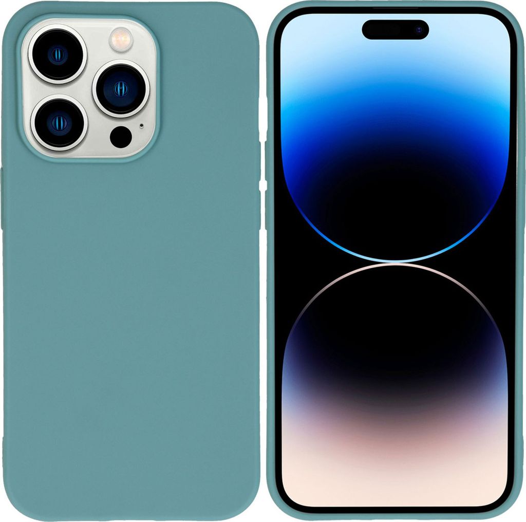 imoshion TPU Color Cover iPhone 14 Pro - Dunkelgrün Produktbild 