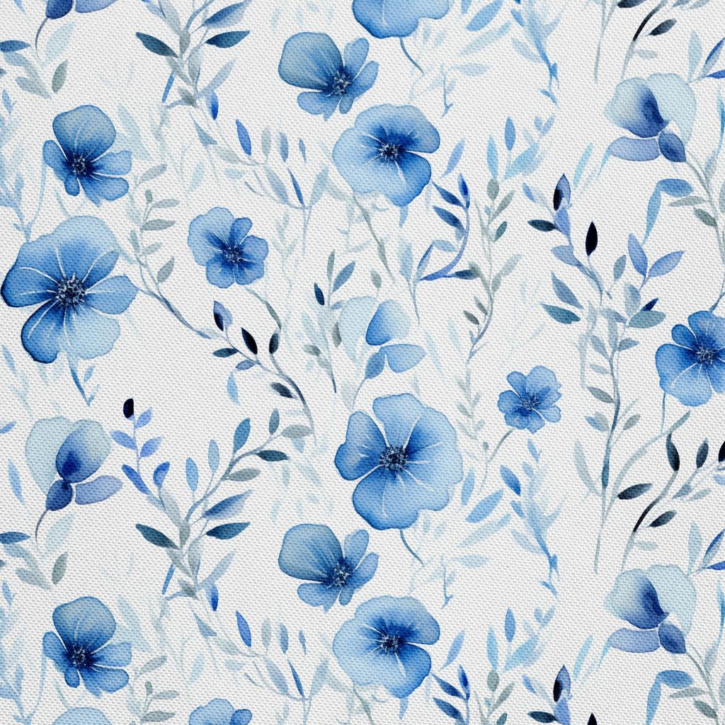 OUTDOOR DEKOSTOFFE OXFORD - Blumen- DX2023