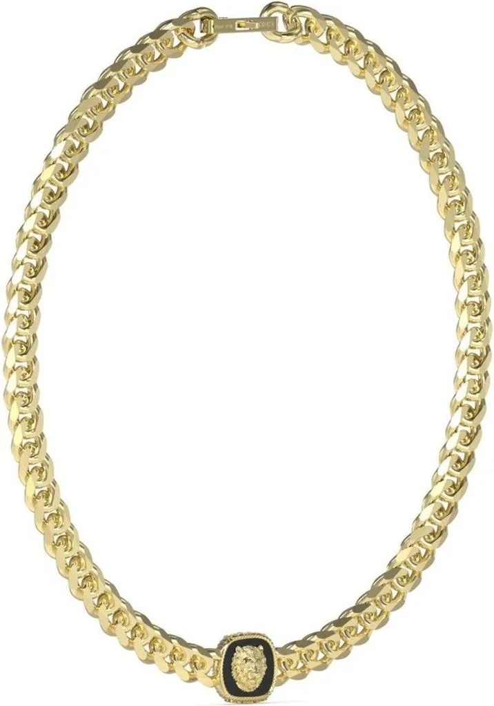 Gioiello Guess Uomo Lion King JUMN04000JWYGBKT-U | Acciaio e Oro