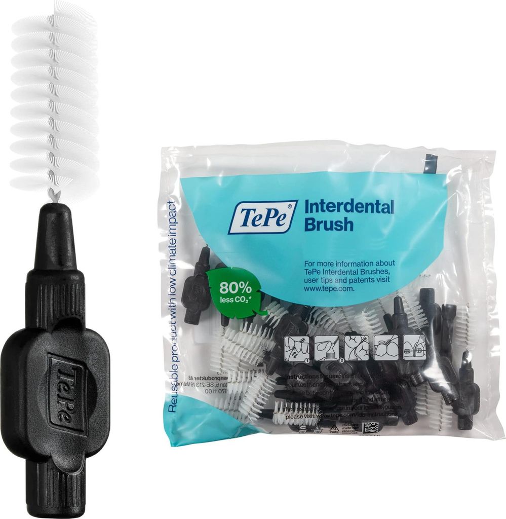 Scovolini interdentali TePe Original 1,5 mm nero - Immagine del prodotto 