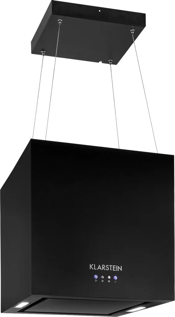 Hotte lustre îlot anti-odeur 596m3/h élimine humidité et fumée cuisine A