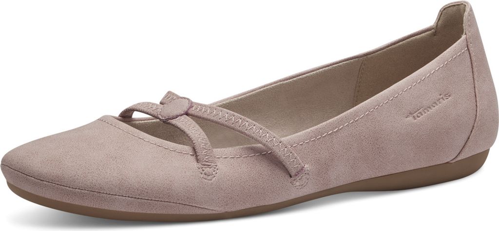 Tamaris Damen Ballerina Riemen Stretch sportlich Produktbild 