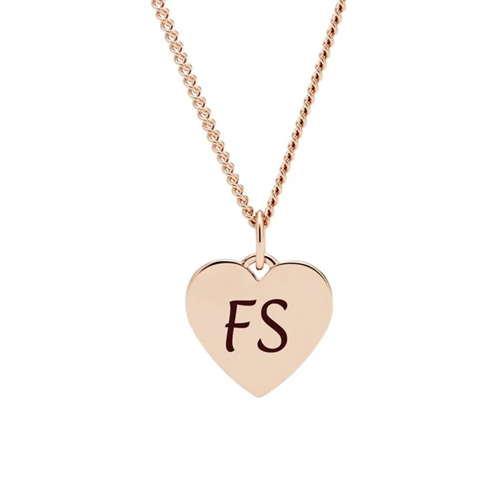 Gioielli Fossil JF03021791 Collana con Cuore Oro Rosa Donna - 2
