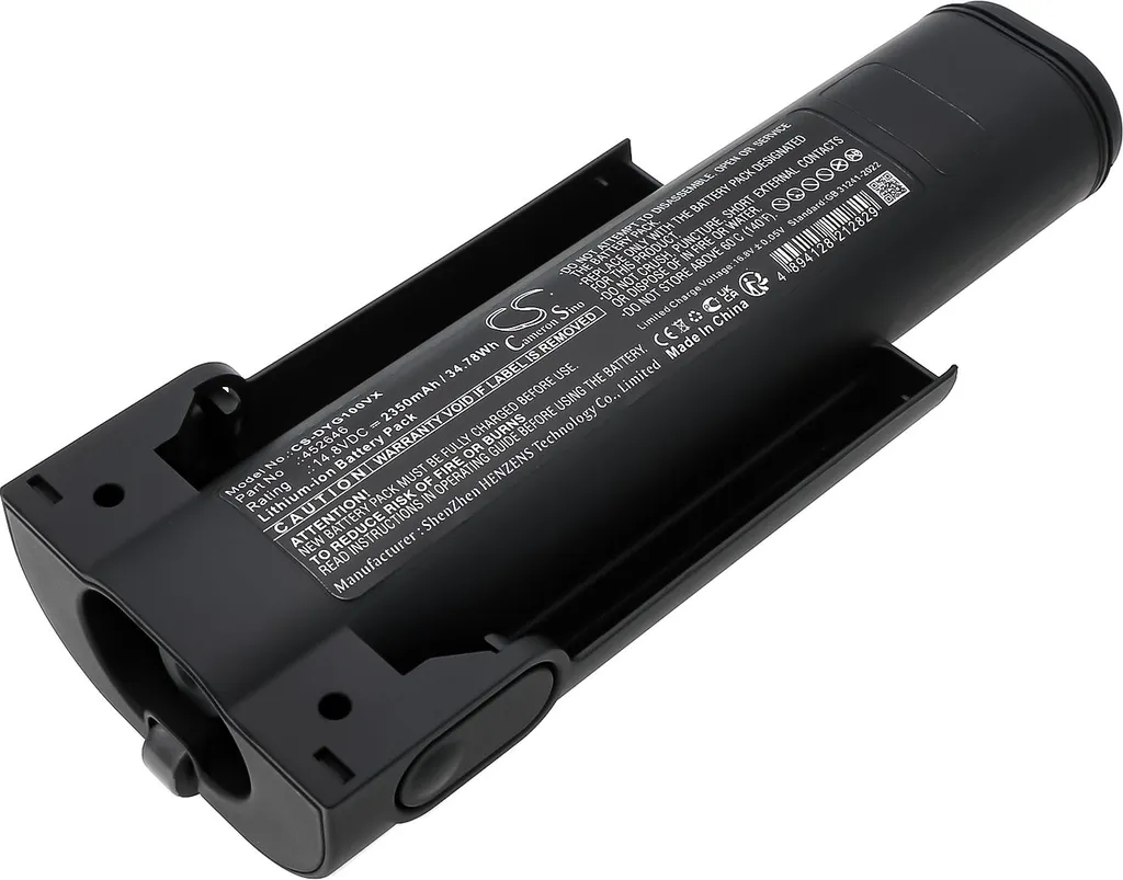 Batterie de rechange Li-ion pour Nettoyeur Dyson WashG1 Wet Floor 452646