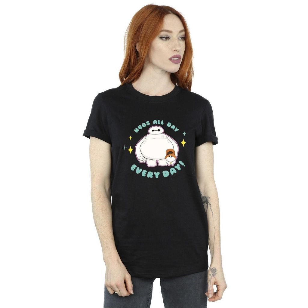 Disney - "Big Hero 6 Everyday" T-Shirt für Damen BI15846 (S) (Grau)