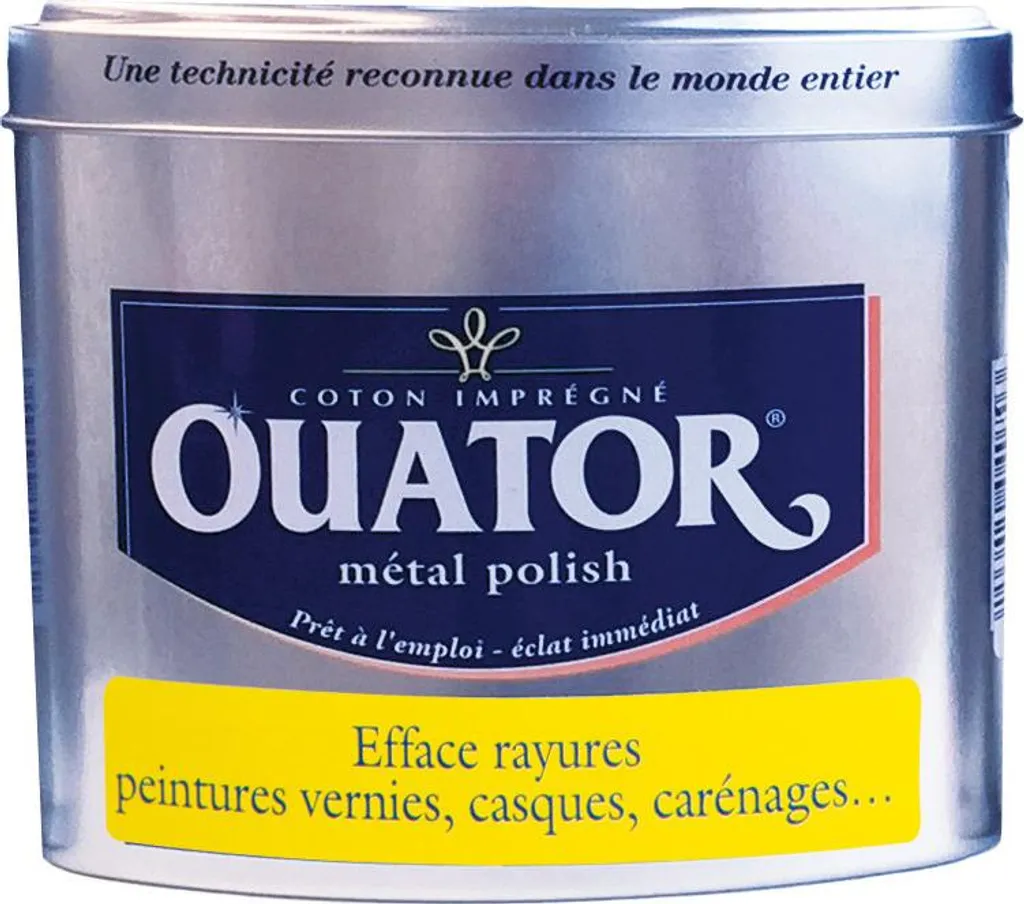 Rénover carrosserie avec Ouator Efface Rayures 75g Polish Universel Wiz