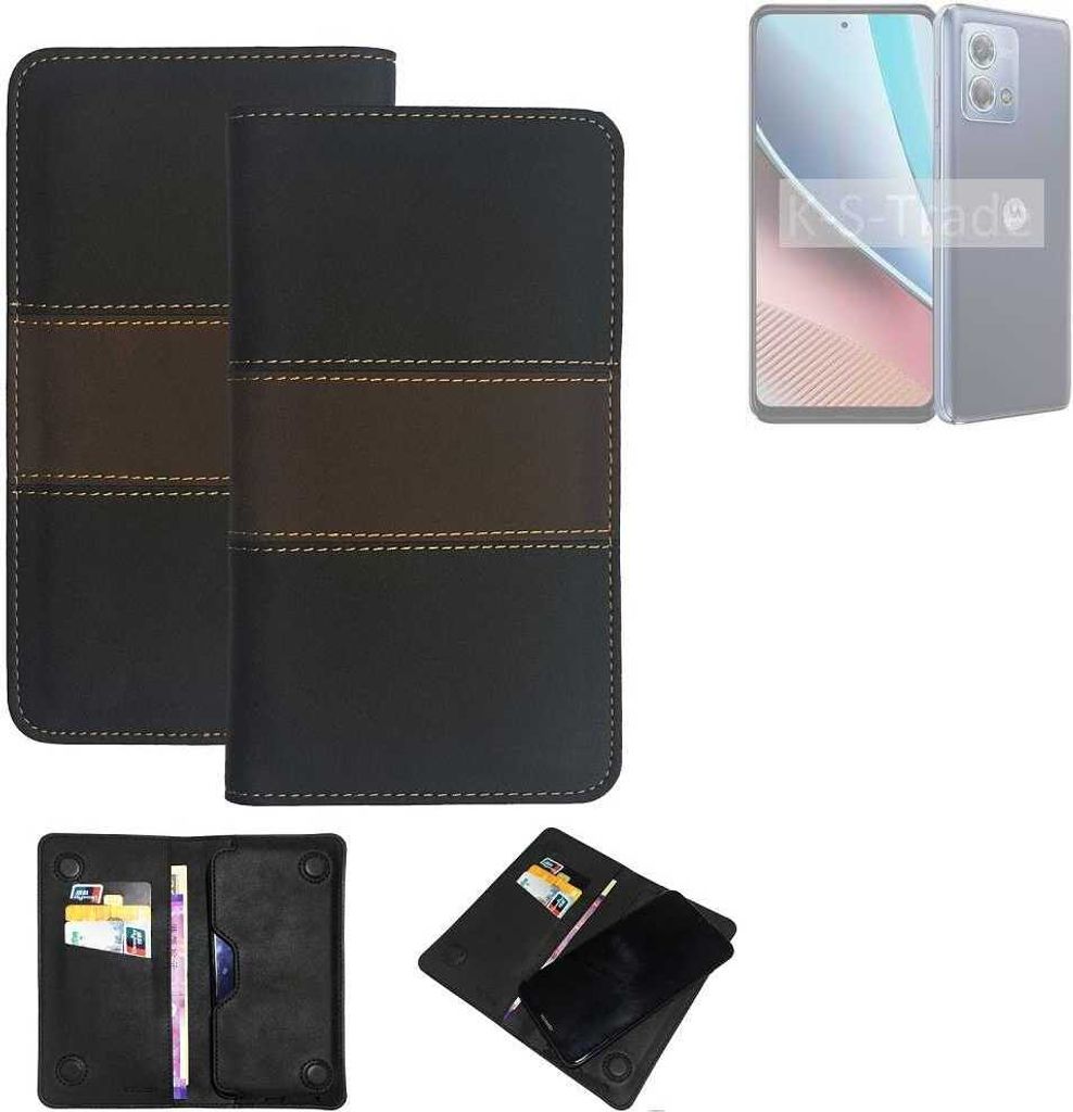 K-S-Trade Hülle Handyhülle kompatibel mit Motorola Moto G Stylus (2023) Schutzhülle Walletcase Bookstyle Tasche Schutz Case Handytasche Wallet