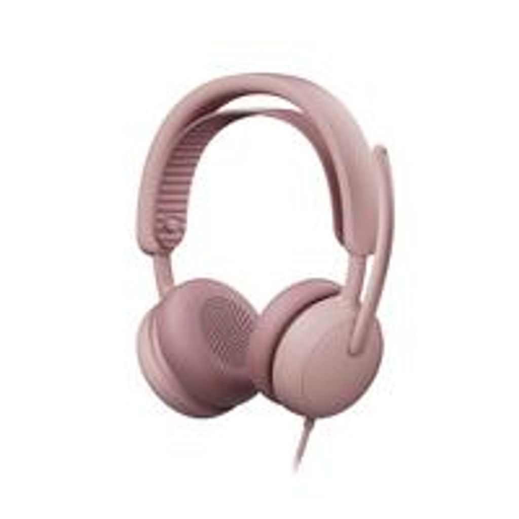 Logitech Zone Wired 2 for Business ROSE - EMEA28I - Headset - 20 KHz