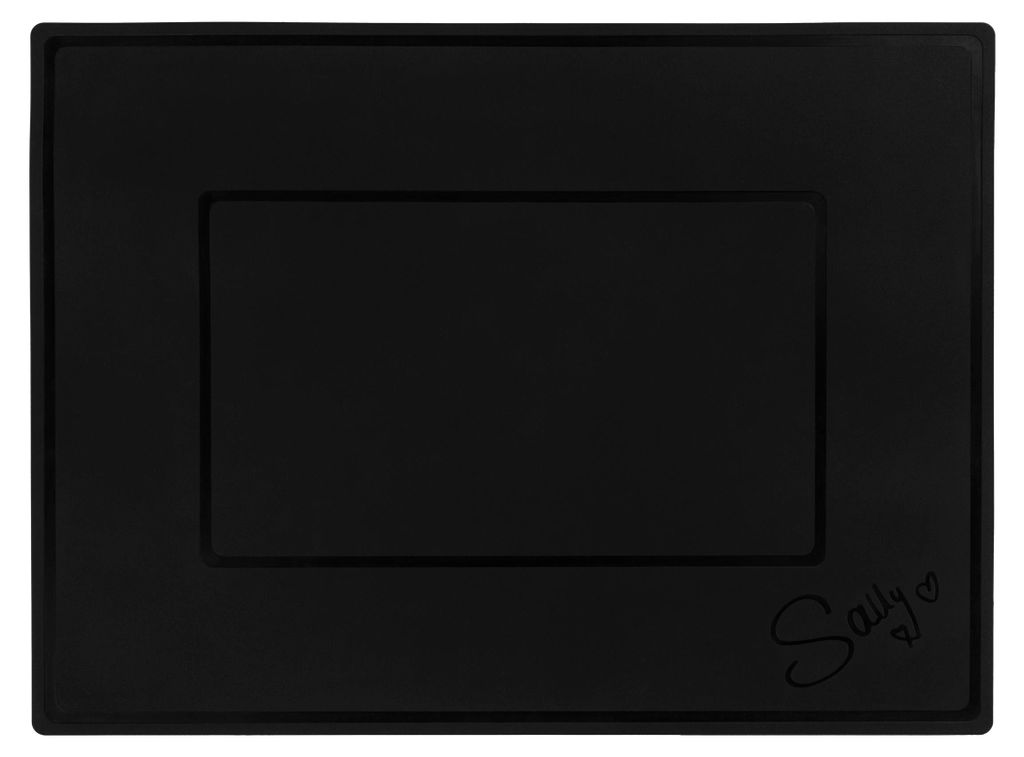 Eckige Induktionsmatte 31,2 x 24,6 cm Silikon für Induktionsherd