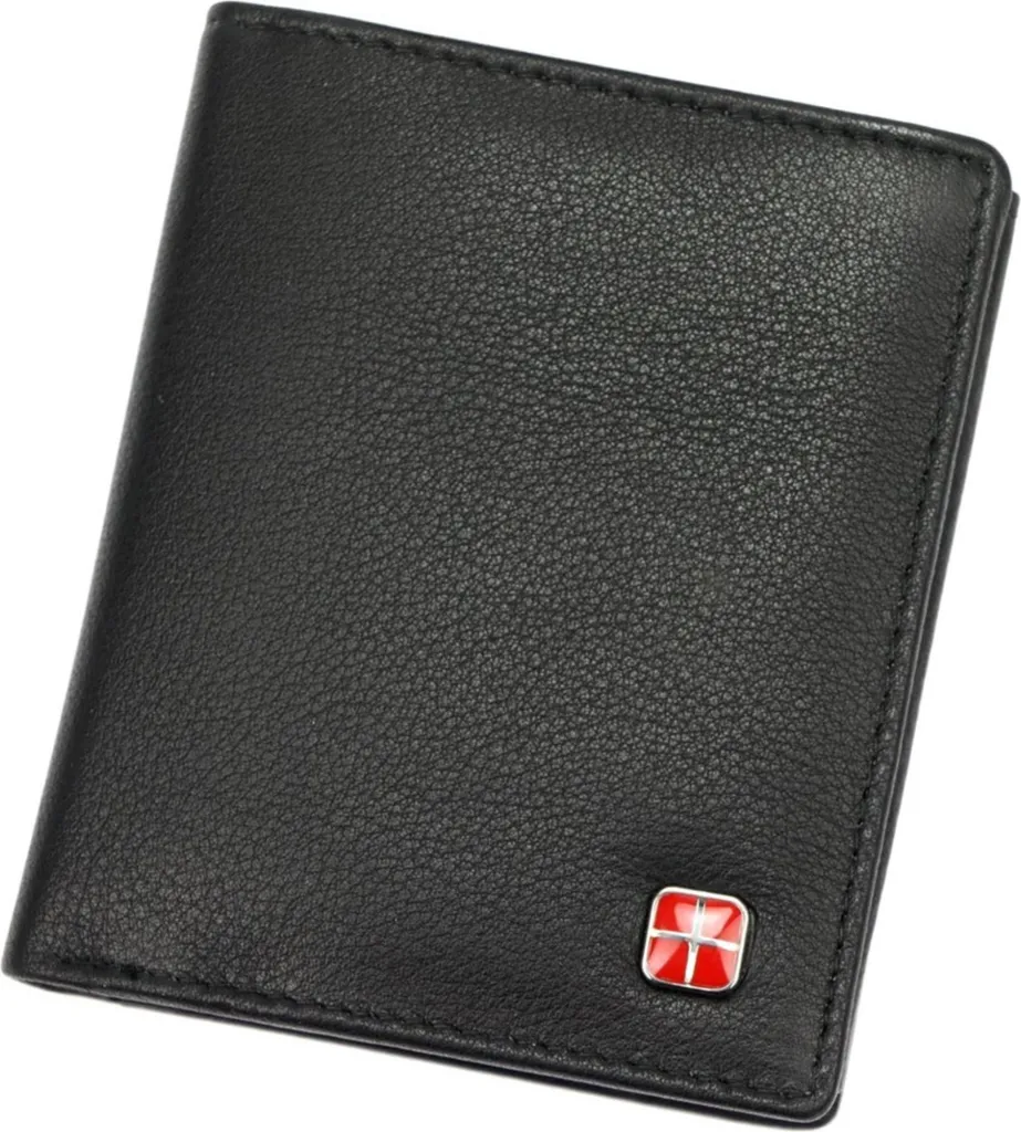 Portefeuille Albatross SN3748RFID en cuir noir pour homme