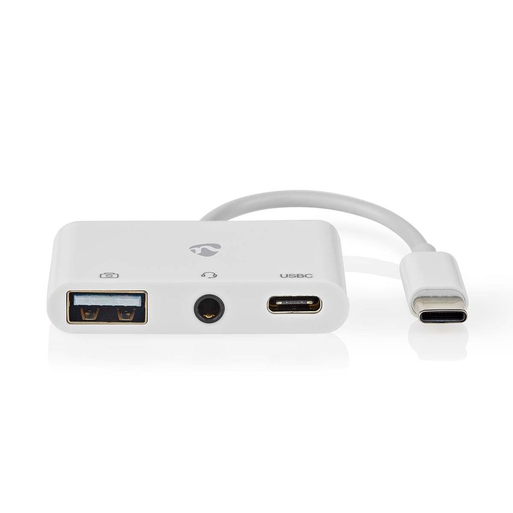 Adattatore USB multiporta | USB 2.0 | USB-C™ maschio | Immagine del prodotto 
