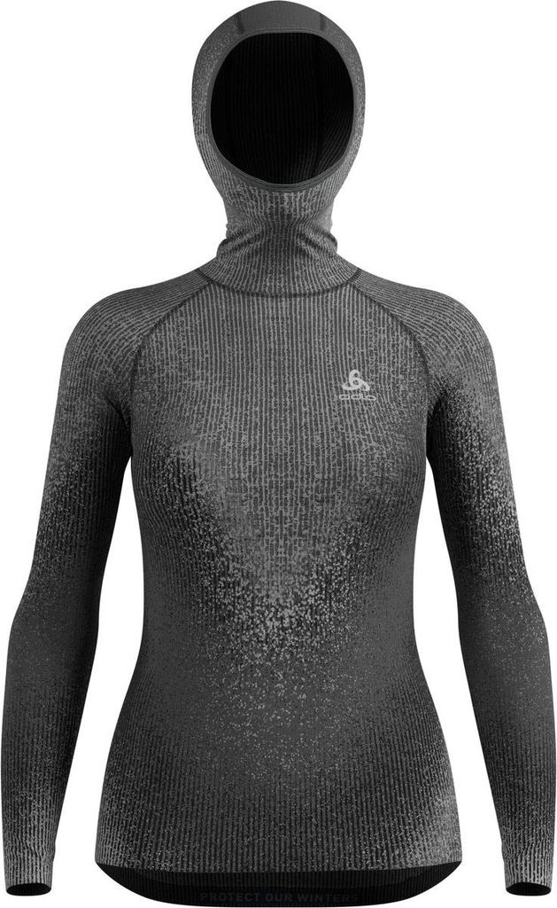 Blackcomb Base Layer mit Gesichtsschutz, Damen - Odlo, Farbe:15000 black, Größe:S