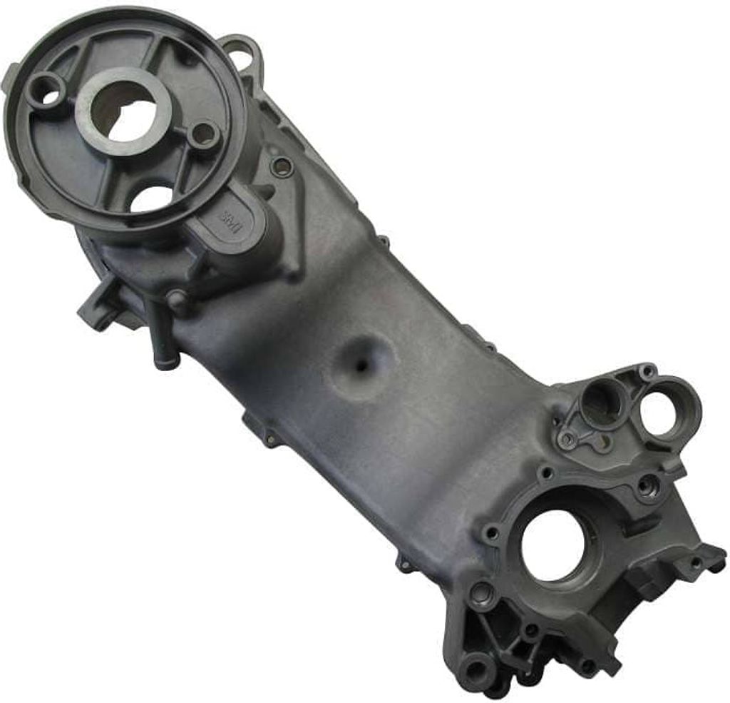 Getriebegehäuse Rex Kurbelgehäuse Getriebe-Deckel 50ccm 2Takt Motorroller.de Getriebedeckel Getriebeabdeckung Getriebe-Abdeckung Variomatikgehäuse