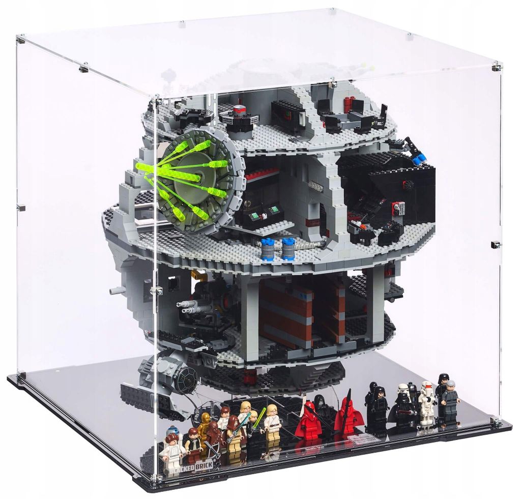 Blacked Brick Vitrine für LEGO® 10188 Star Wars – Produktbild 
