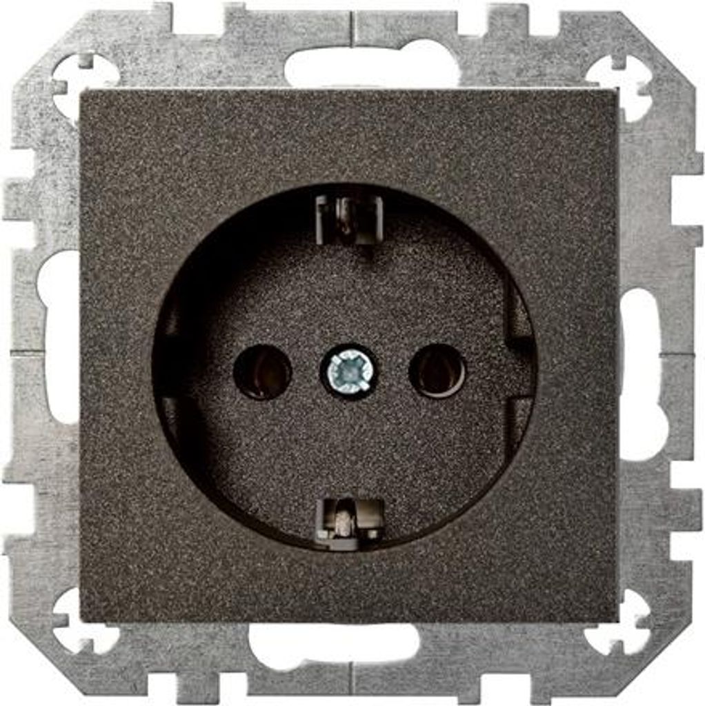 Liregus Socket Outlet Įkl16-204-01 Epsilon Black