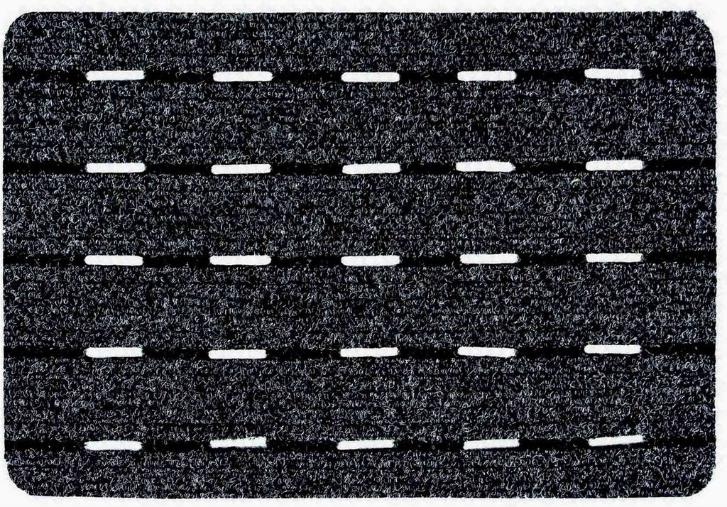 Astra Fußmatte Außen PERFO RIPS Anthrazit 40 x 60 cm