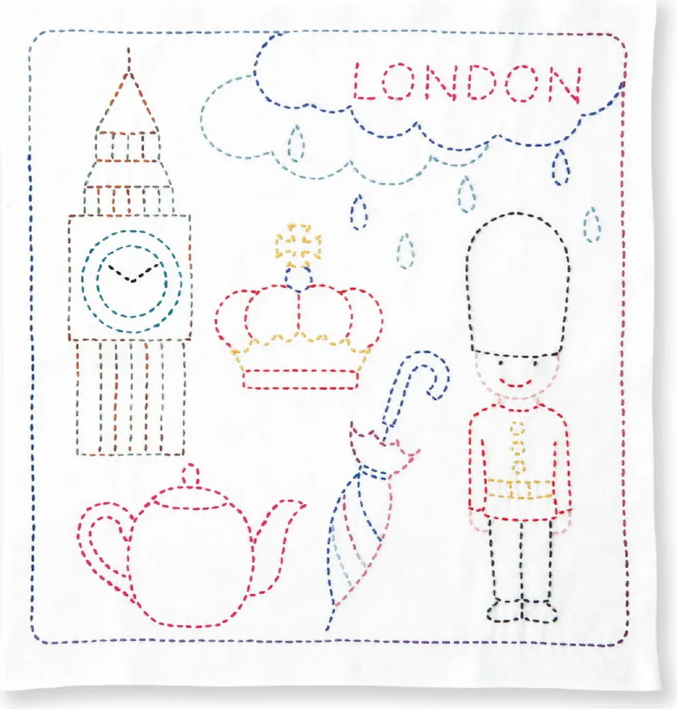 Olympus Sashiko Hana Fukin London: Eccellenza Tessile Giapponese