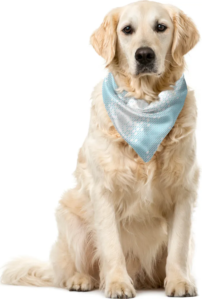 Bandana ABAKUHAUS per Cani 55x55 cm - Design Astratto Brick Wall