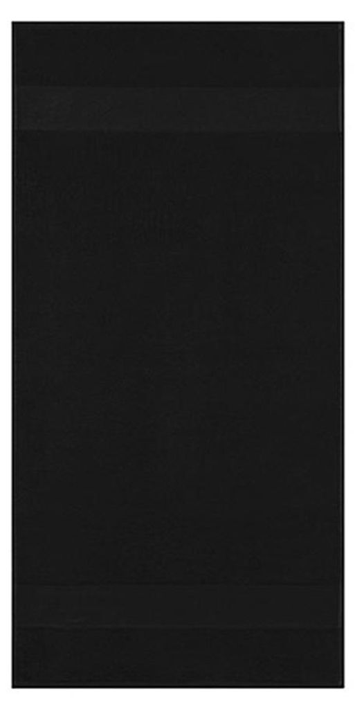 L-Merch - Handtuch LT984 (100 cm x 50 cm) (Schwarz)