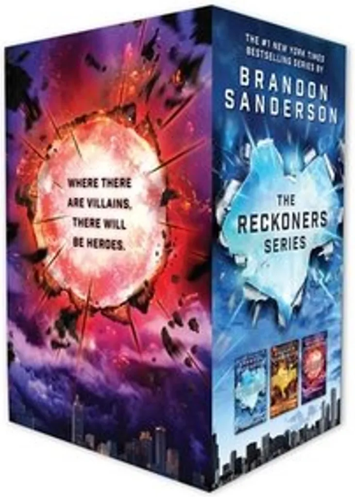 Coffret de Livres Fantasy The Reckoners de Sanderson en Édition Intégrale