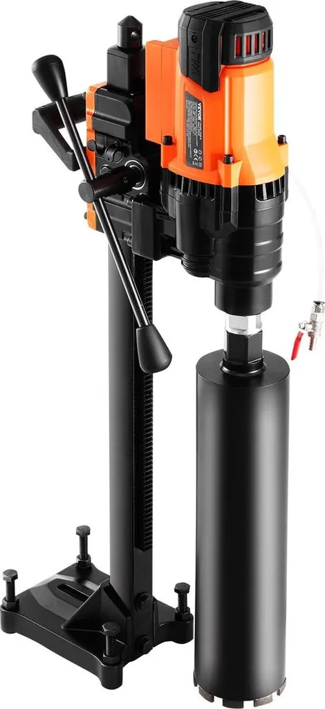 Carotteuse thermique 3200W grand diamètre 250mm avec bâti de guidage
