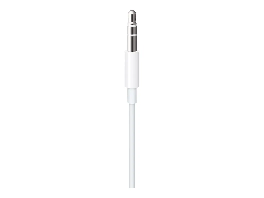Câble Audio Lightning vers Mini-Jack Apple Blanc 1,2m pour iPhone iPad