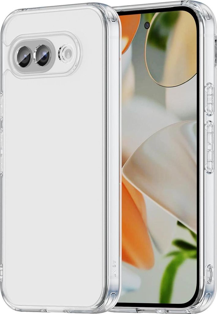 Hülle für Google Pixel 9a - Phonesta HybridAir Back Cover - Transparent