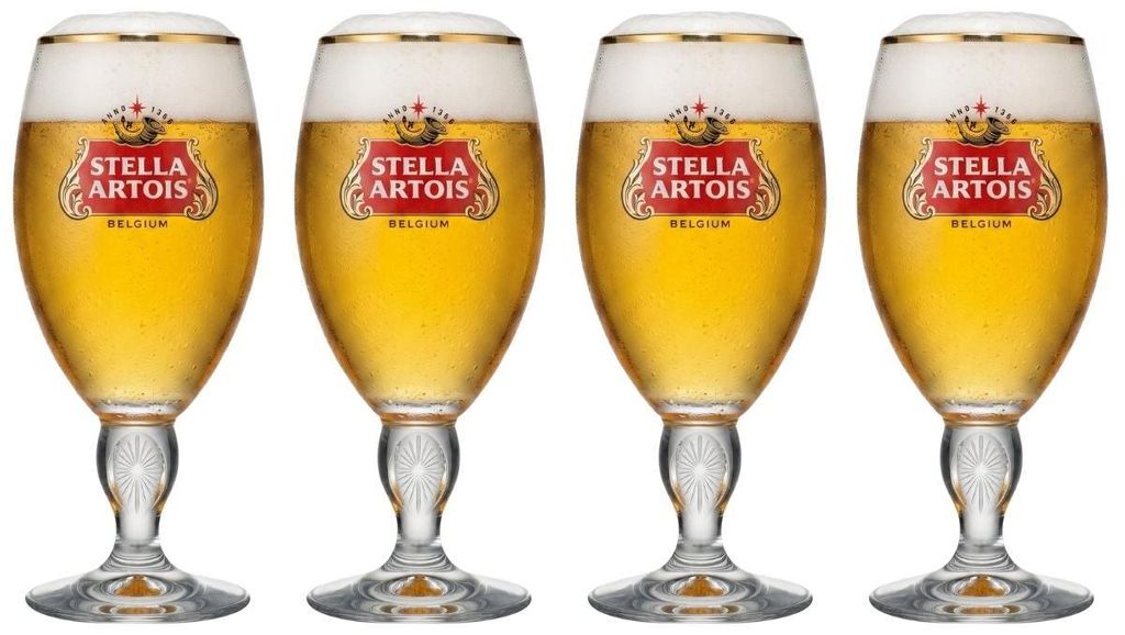 Stella Artois Bierglazen - Chalice - 500 ml - 4 stuks Productafbeelding 