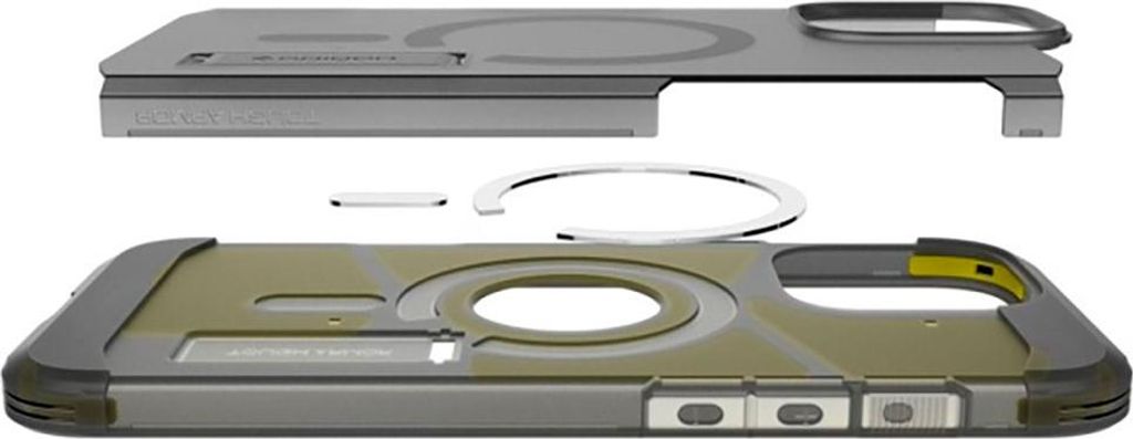 Spigen Tough Armor AI (MagFit), Cover, Apple, iPhone 16 Pro Max, 17,5 cm (6.9"), Schwarz