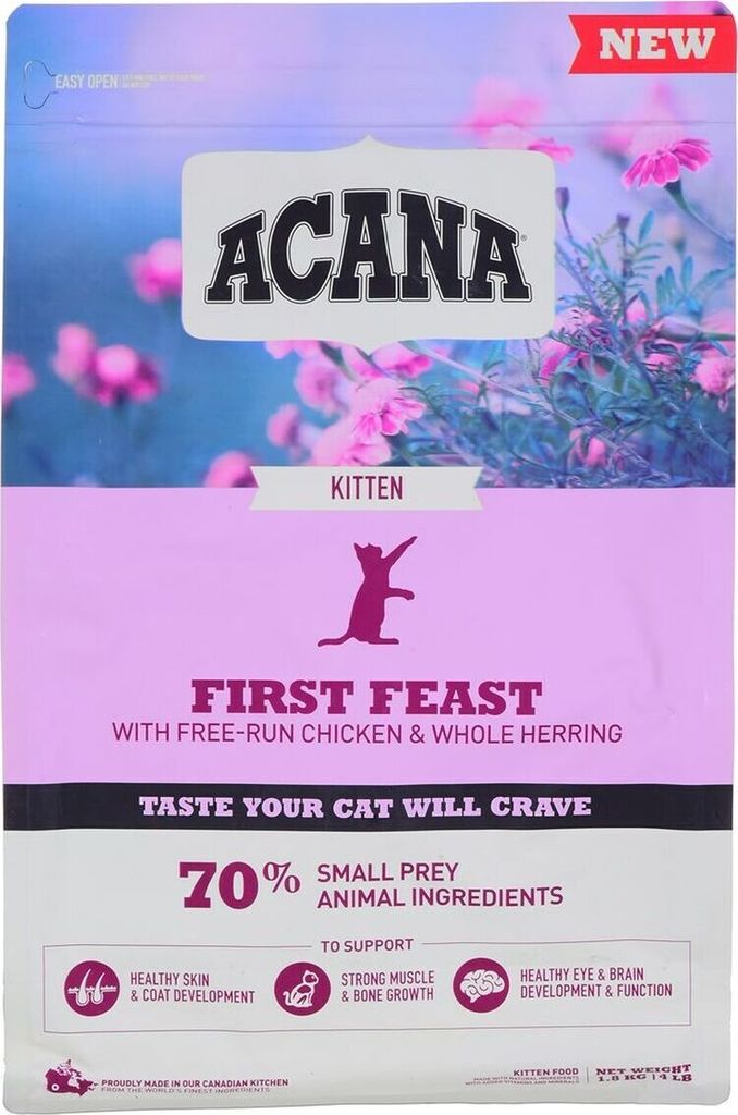 ACANA First Feast - trockenfutter für Katzen - 1 8kg Produktbild 