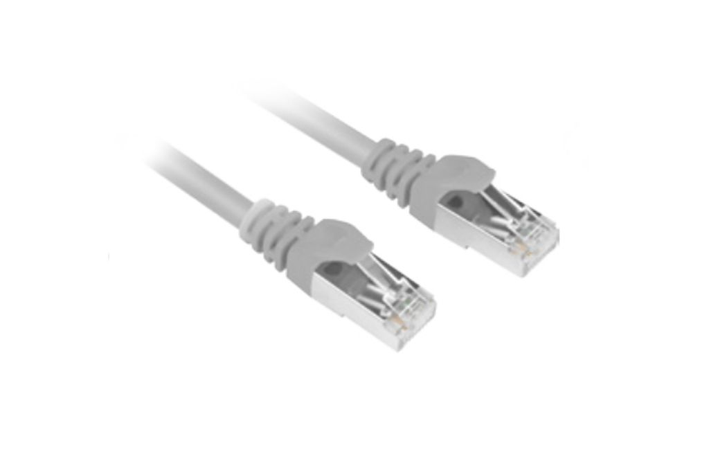Sharkoon Kabel RJ45 CAT.6 SFTP 0,25m grau