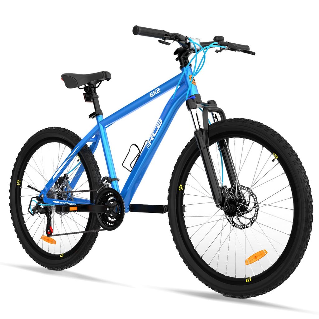 RCB GK2 26 Zoll Mountainbike, Scheibenbremse, 21 Gang-Schaltung, Vollfederung, Premium Mountainbike,Fully MTB für Jungen, Mädchen, Damen & Herren