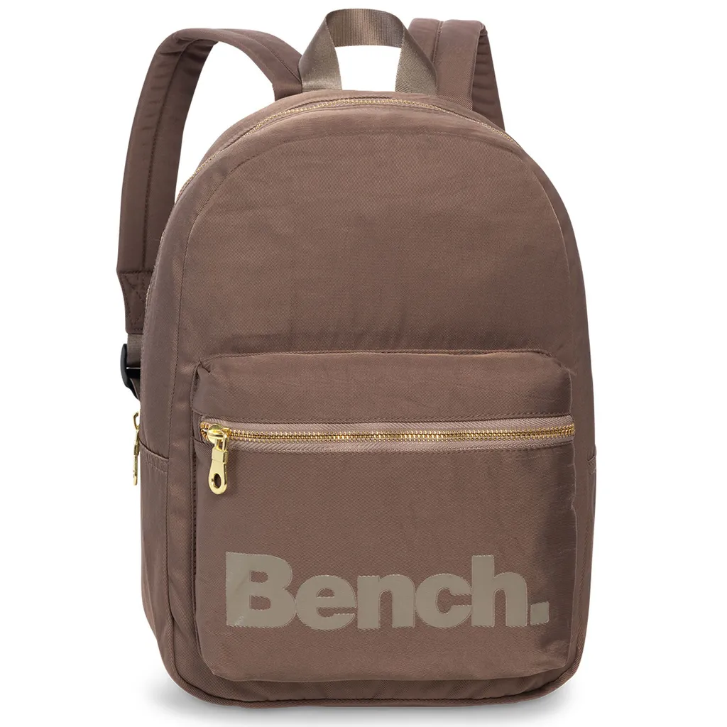 Sac à dos ville Bench coloris Taupe - Backpack polyvalent marron clair