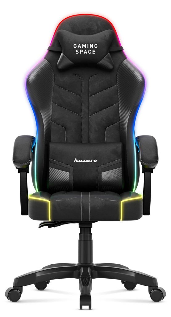 Sedia da gioco Huzaro Force 2.7 Carbon Black RGB - sedia Immagine del prodotto 