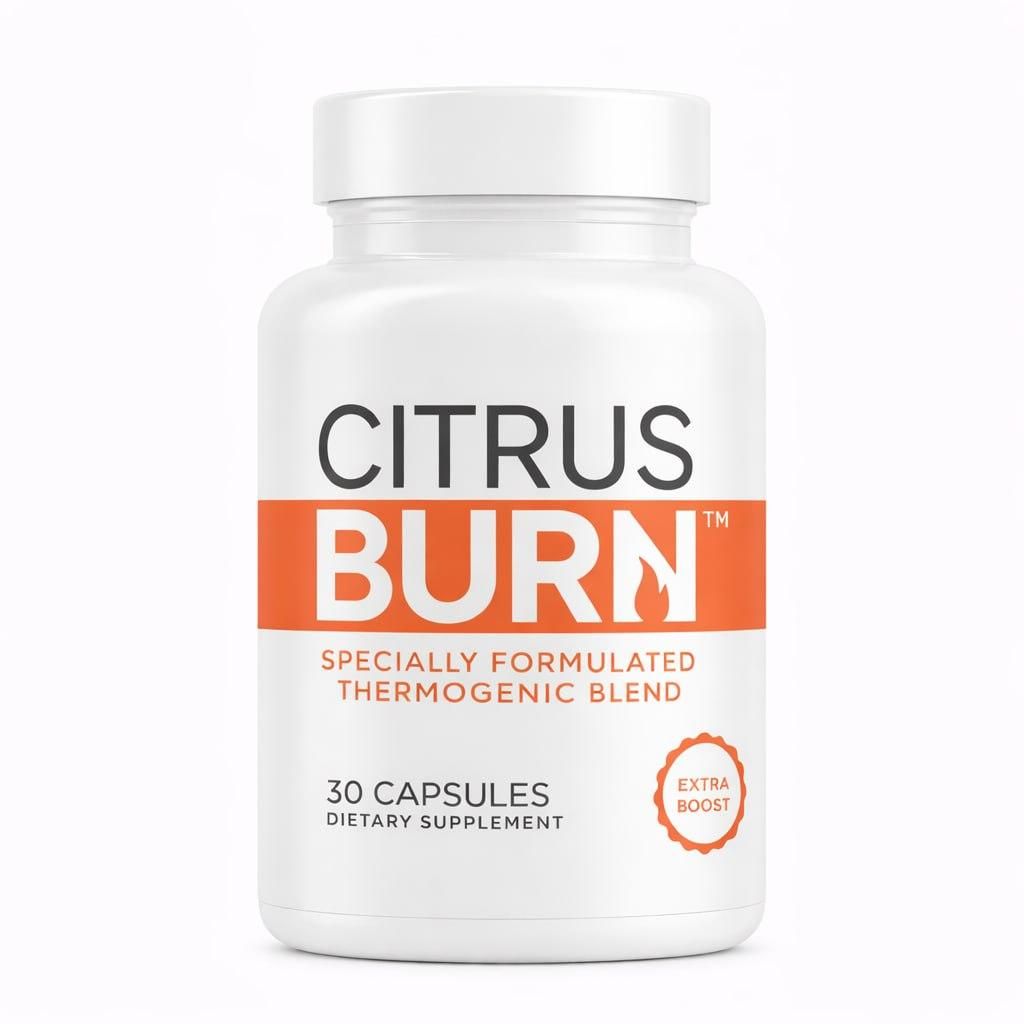CitrusBurn – Unterstützung für den Stoffwechsel und das allgemeine Wohlbefinden, 30 Kapseln
